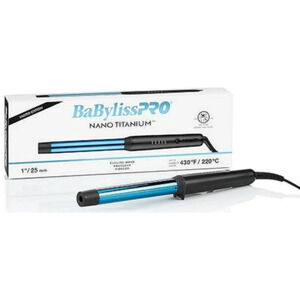 BaBylissPRO Nano Titanium Matte-Black 1 Curling Wand